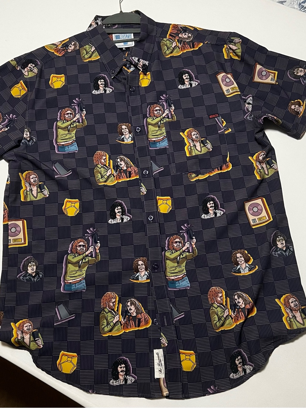 RSVLTS SNL More Cowbell KUNUFLEX Button Down Shirt Men’s XL